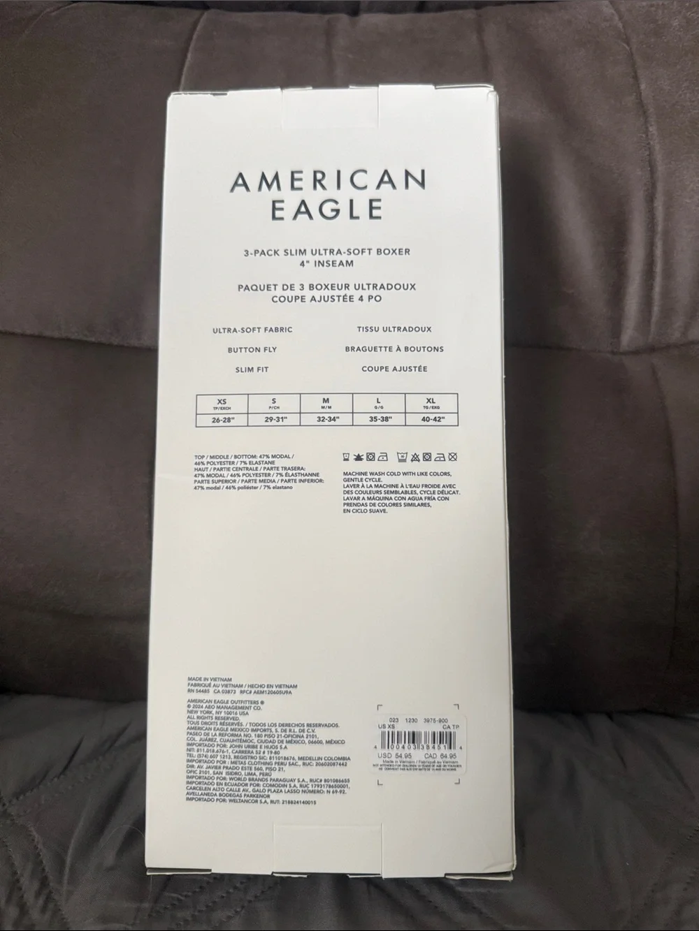 American Eagle men’s slim ultra soft boxer
